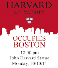 Harvard University Occupies Boston