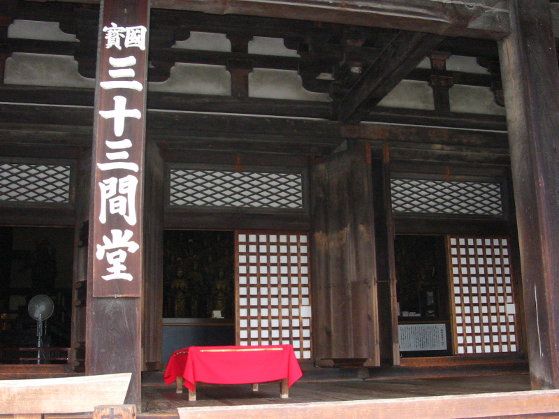 Looking in at 33 Temple