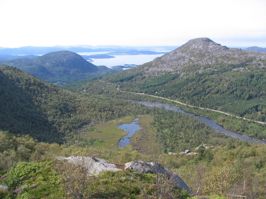 View from Trollkjeften