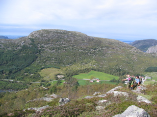 Valley near Trollkjeften