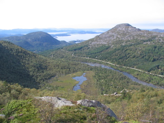 View from Trollkjeften